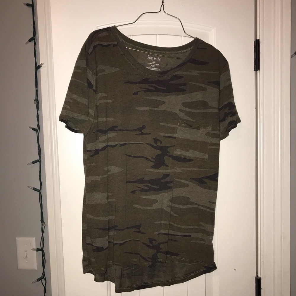 camo top from target
